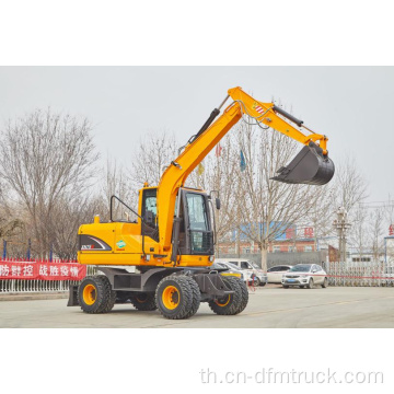 ล้อรีโมทคอนโทรล RC Metal Mini Excavator Machine